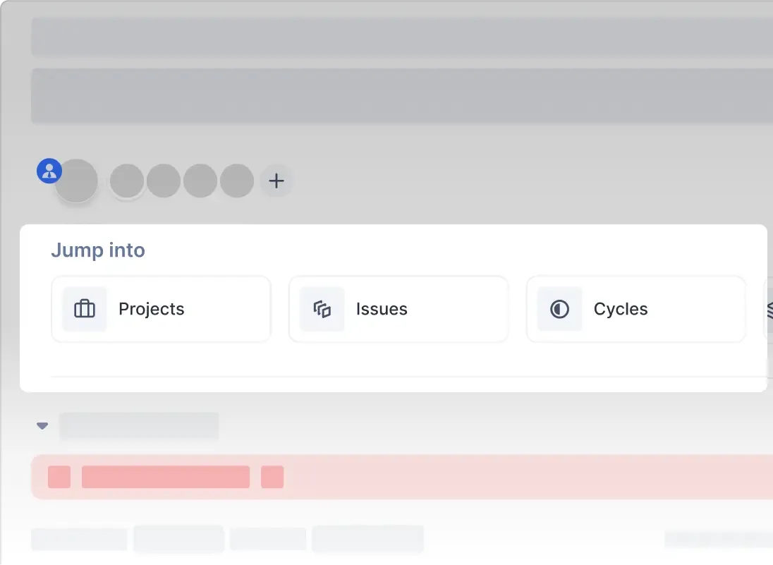 WhiteLabel UI showing quick-access gateways to anything from the Overview