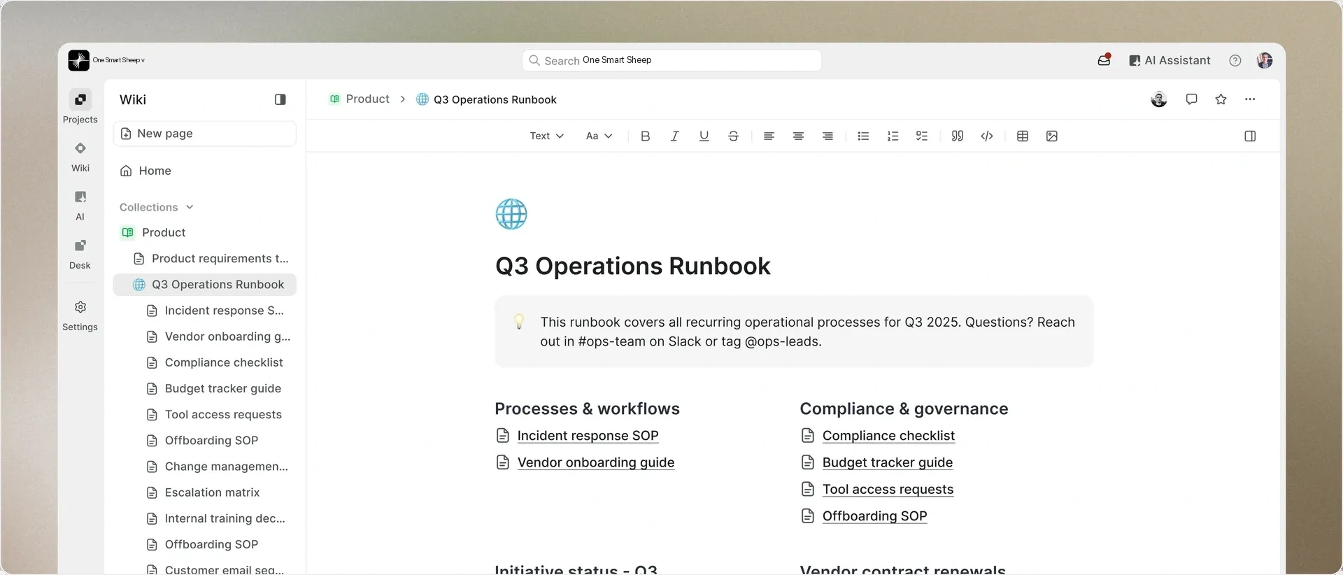Multi-panel view of the WhiteLabel UI showing work item type configuration, a project dashboard with charts, and a document hub listing recent files and folders.