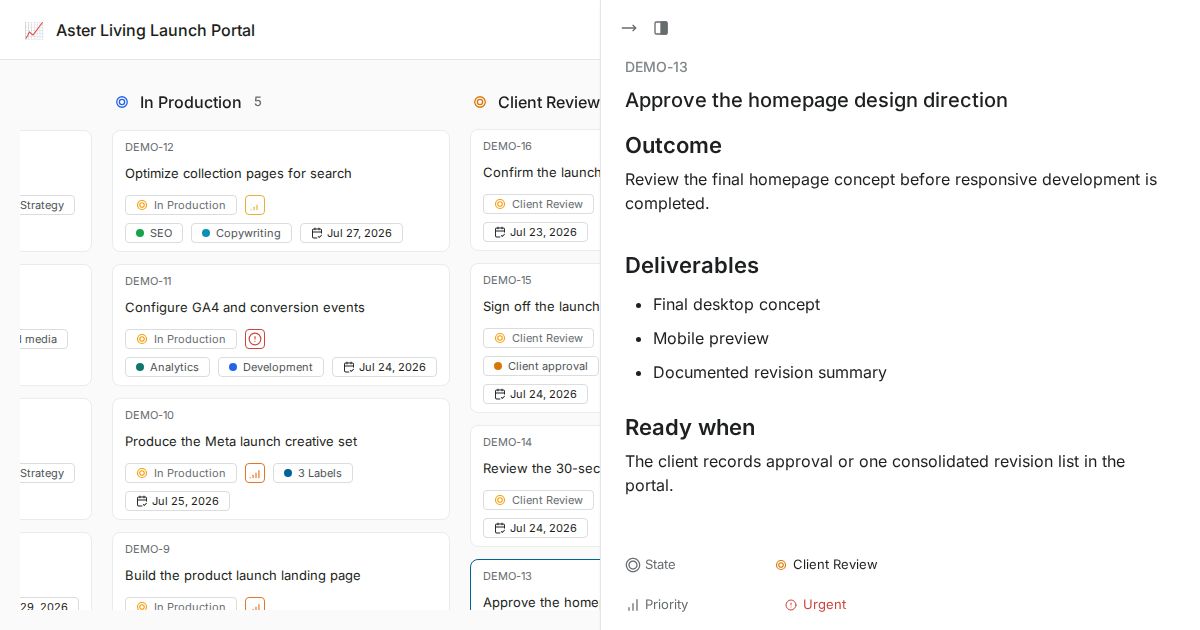 WhiteLabel client-delivery view 2